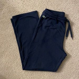 Lacoste Sport Navy Sweatpants Size 6